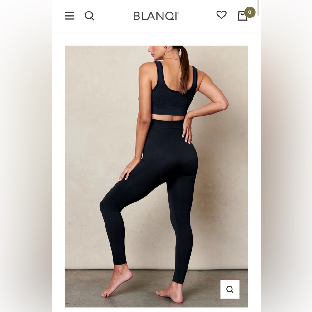 BLANQI Everyday Maternity Belly Support Leggings